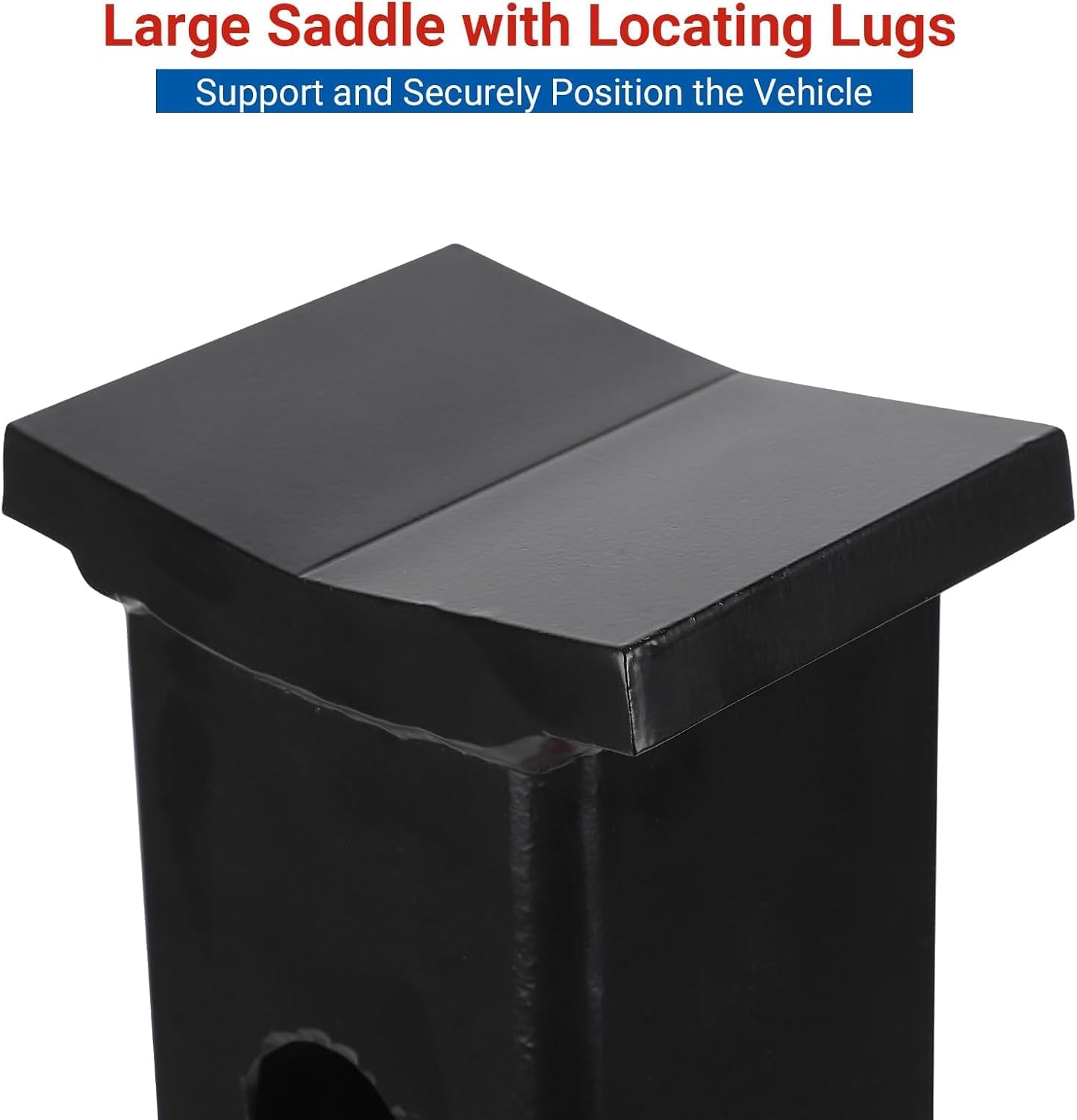 Heavy-Duty Jack Stands for Trucks: 13''-19'' Adjustable Height, 22Ton Capacity Folding Steel Stand | Carbon Steel Construction, Portable Legs for Automotive & Industrial Projects