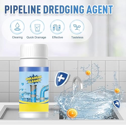Miniatura 2 de Limpiador de desagües de fregadero, limpiador de fregaderos y desagües, limpiador multifuncional para fregaderos y desagües, limpiador de polvo,