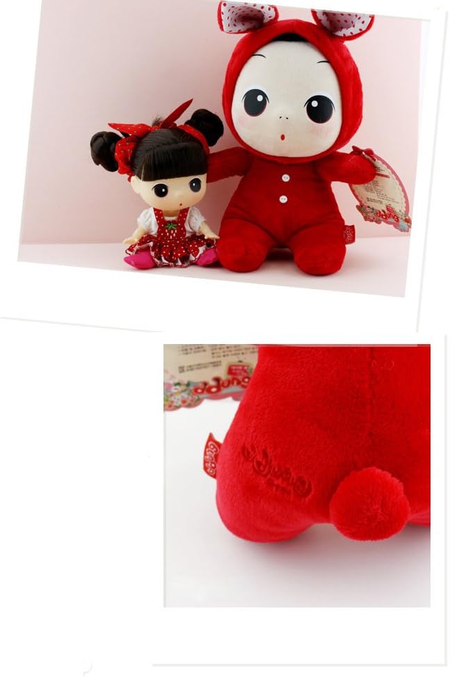 Cute Ddung Bunny Plush (Red)