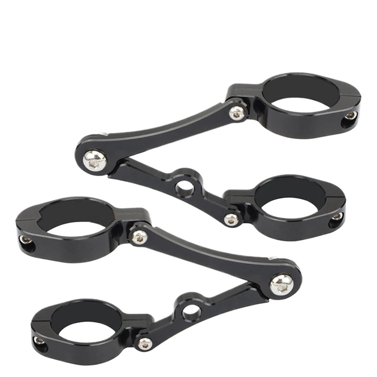 33mm-58mm Universal Headlight Bracket Mount Clamp Fork Tube Light Holder 54mm 49mm 37mm Motorcycle Bobber headlamp Bracket(Fit 38-41mm)