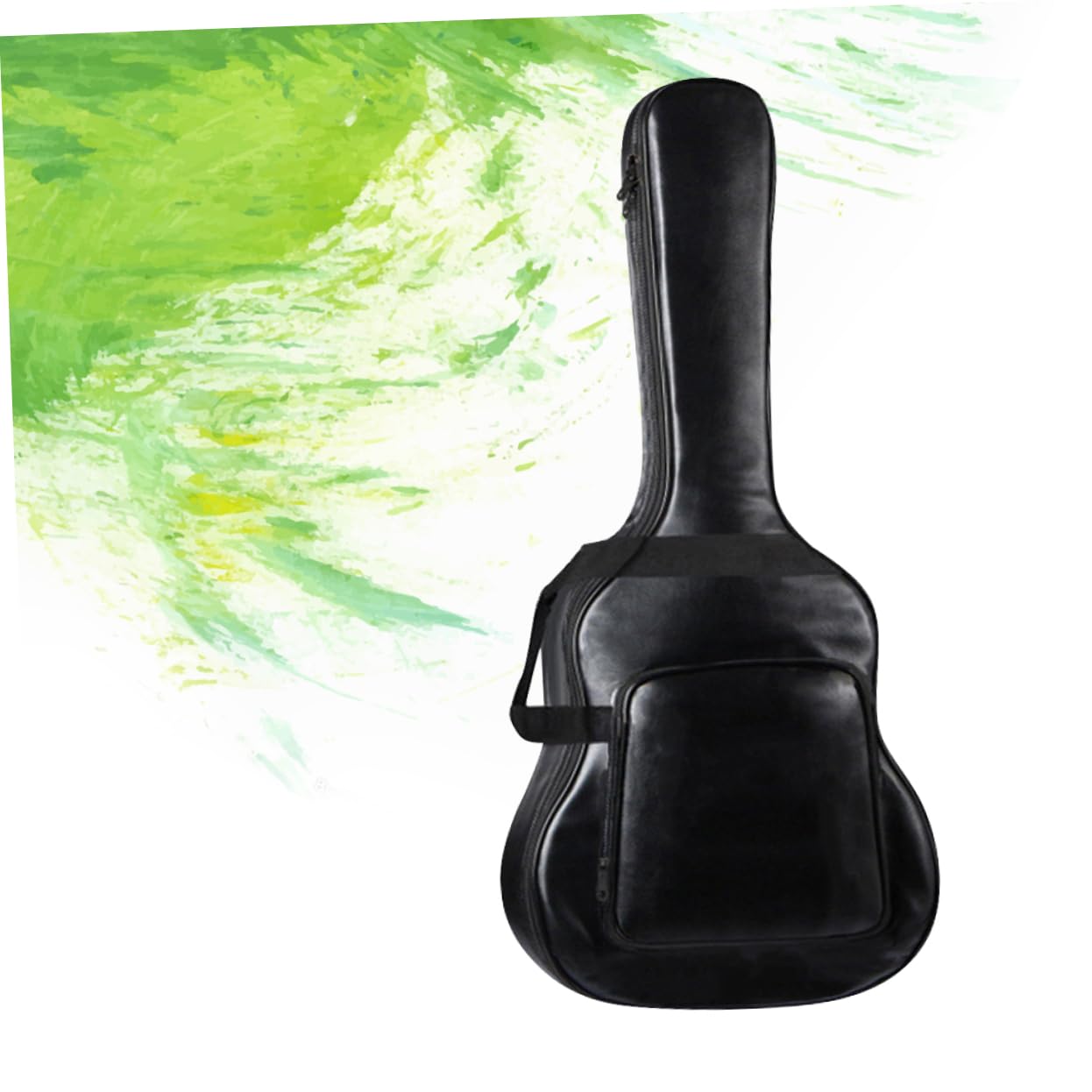 SUPVOX 1pezzi Borsa per Chitarra Doppia Tracolla Custodia per Chitarra Folk Acustica da Strumento Corda Leggero in Oxford Confezione Cinghie Laterali per Trasporto Facile