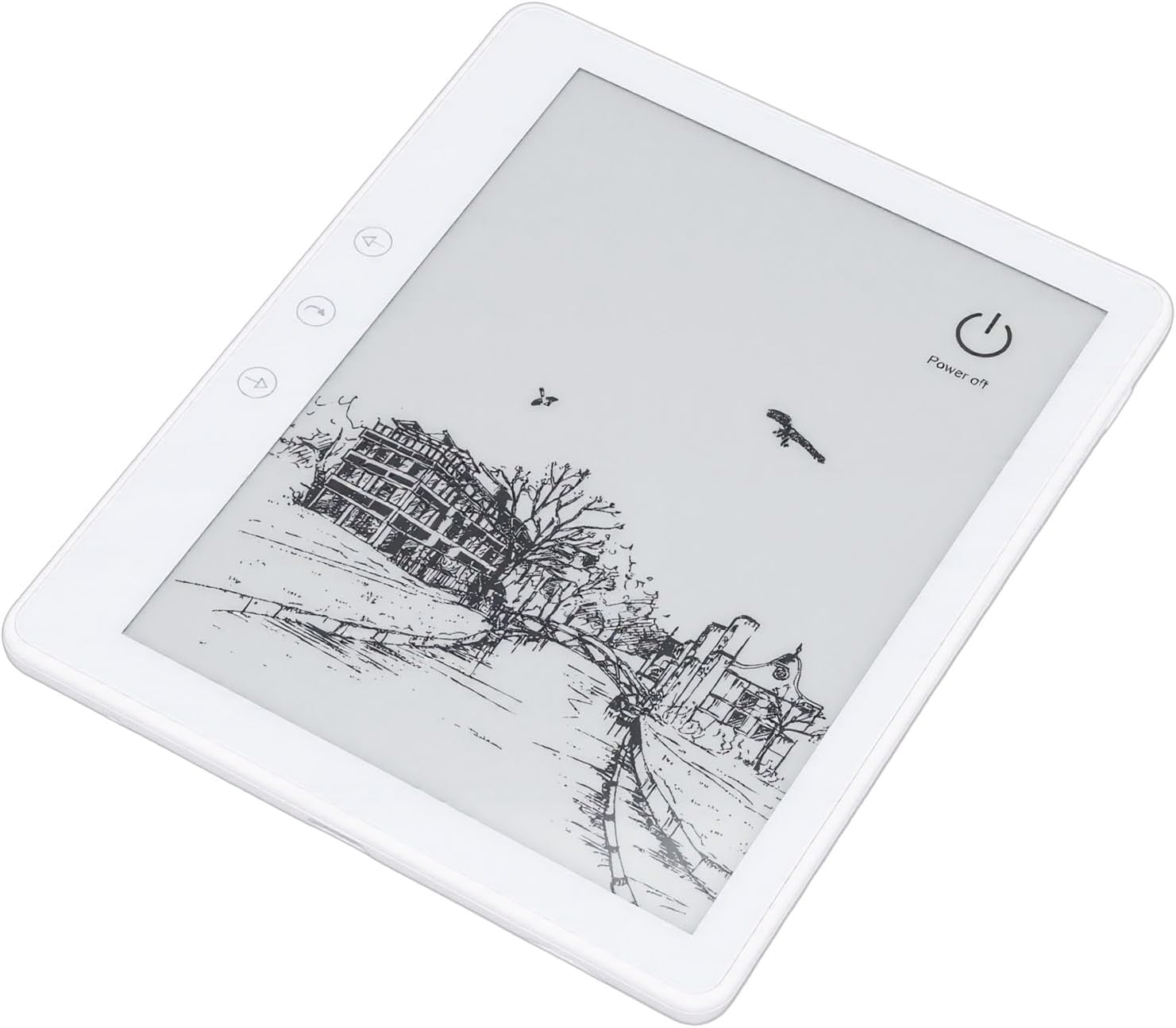 Portable Electronic Book Reader, 5.8 Inch Touchscreen EReaders, 32GB Storage Reading Device with WiFi & Type C Connectivity, Ideal for Reading, Writing, Meeting & Study