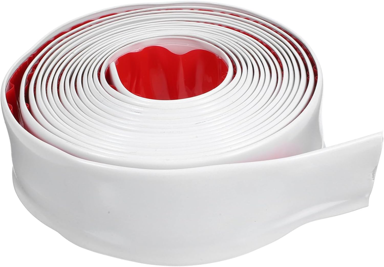 balacoo 1roll Flexible Wall Corner Trim Self-Adhesive Vinyl Baseboard Molding for Easy Installation