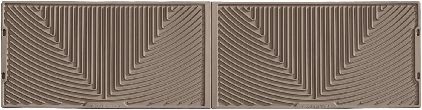 WeatherTech All-Weather Floor Mats for Ford Super Duty 2nd Row (W207TN), Tan