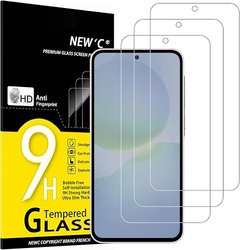 NEW'C for Samsung Galaxy A37 5G Screen Protector Tempered Glass HD Clear