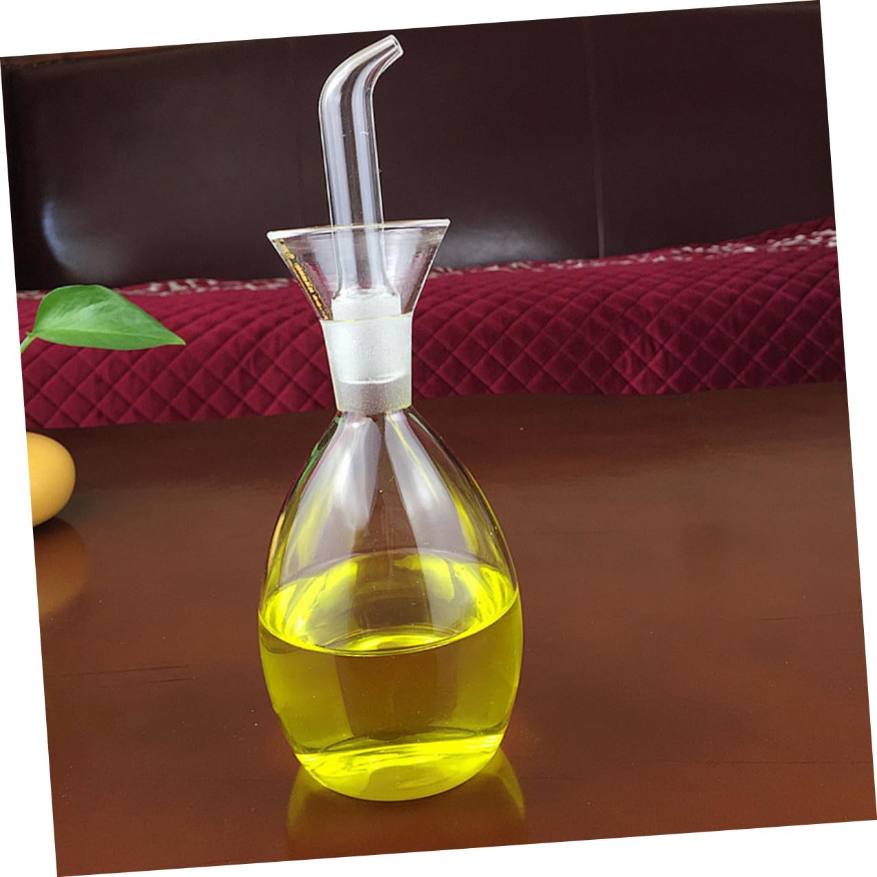 Aceitera de Vidrio 250ml para Cocina y Condimentos Líquidos