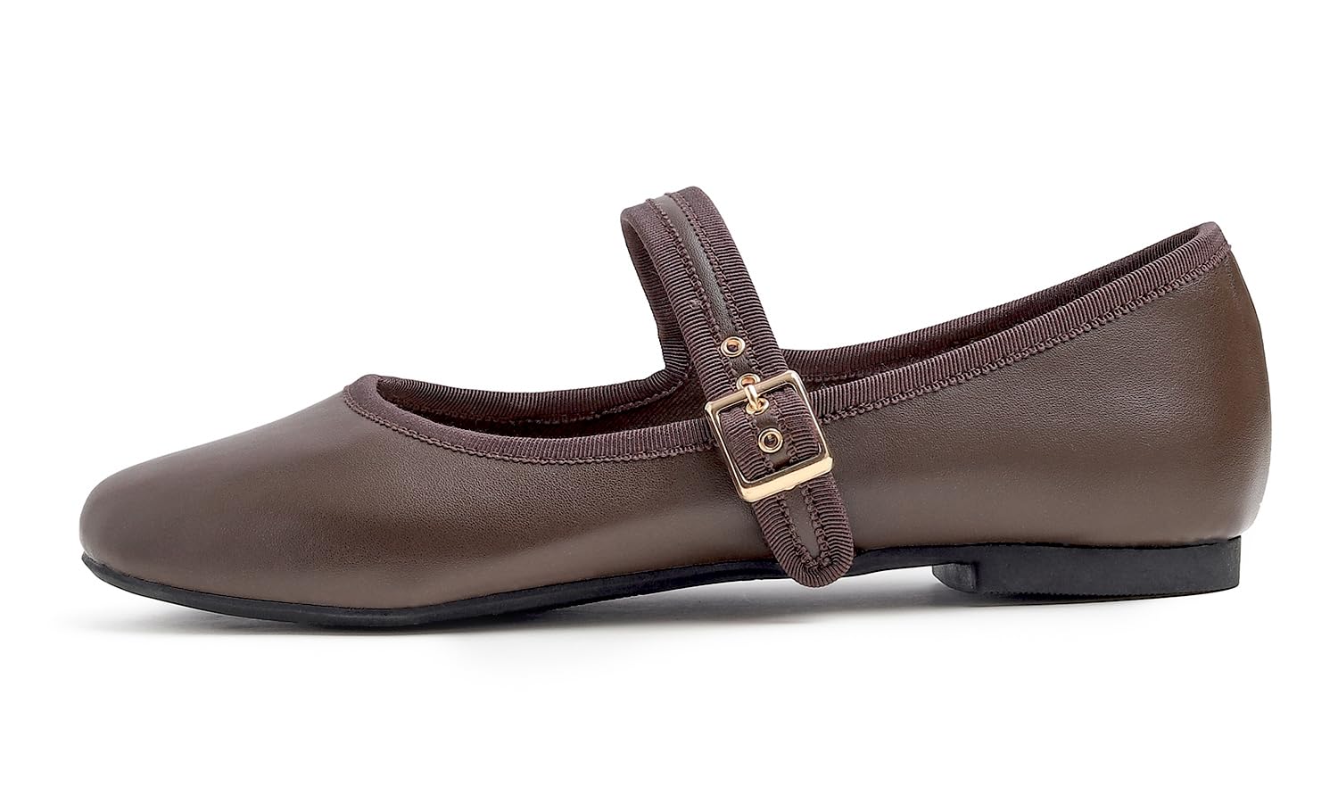Feversole Mary Jane Halbschuhe,Flach Freizeit Tanzschuhe