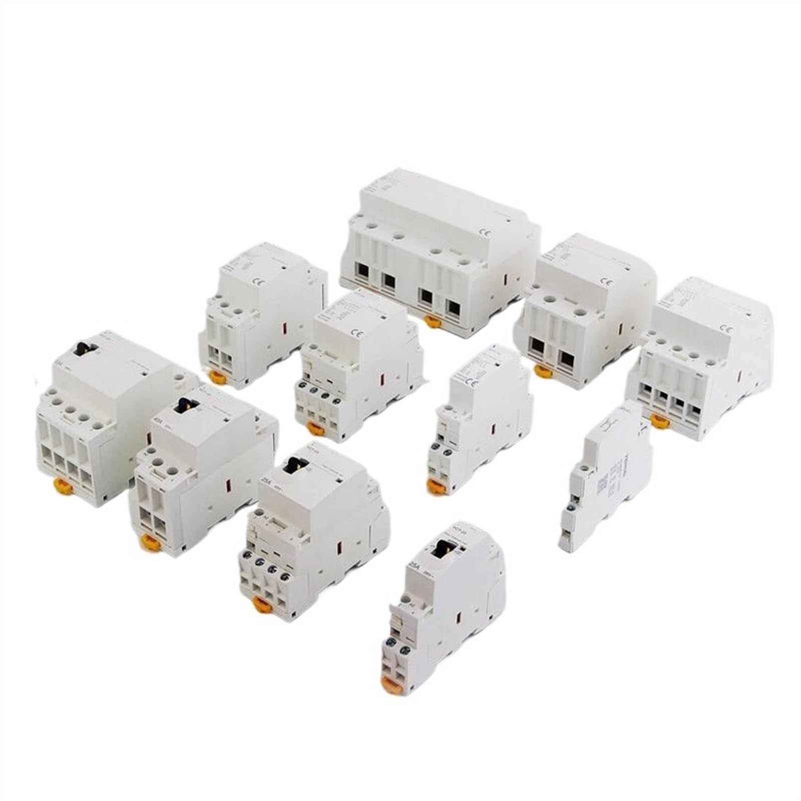 63 A AC 220 V 230 V 50/60Hz 2NO 2-biegunowy domowy mini szyna DIN modułowy stycznik