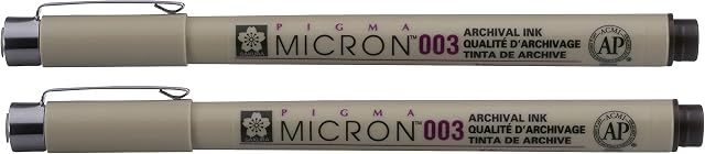 Pigma Micron 003 (0.15mm) Sepia