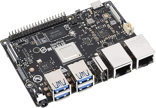 Miniatura 2 de VisionFive2 RISC-V AI Computadora de placa única basada en JH7110 SoC Quad-core 64bit Procesador 3D GPU a bordo LPDDR4 8GB RAM WiFi y HDMI para