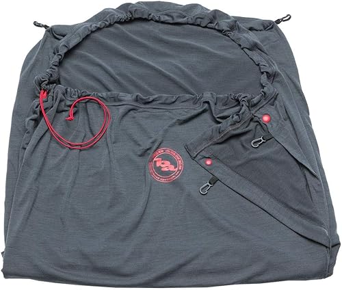 Miniatura 3 de Big Agnes Forro de lana para saco de dormir, gris, 82"