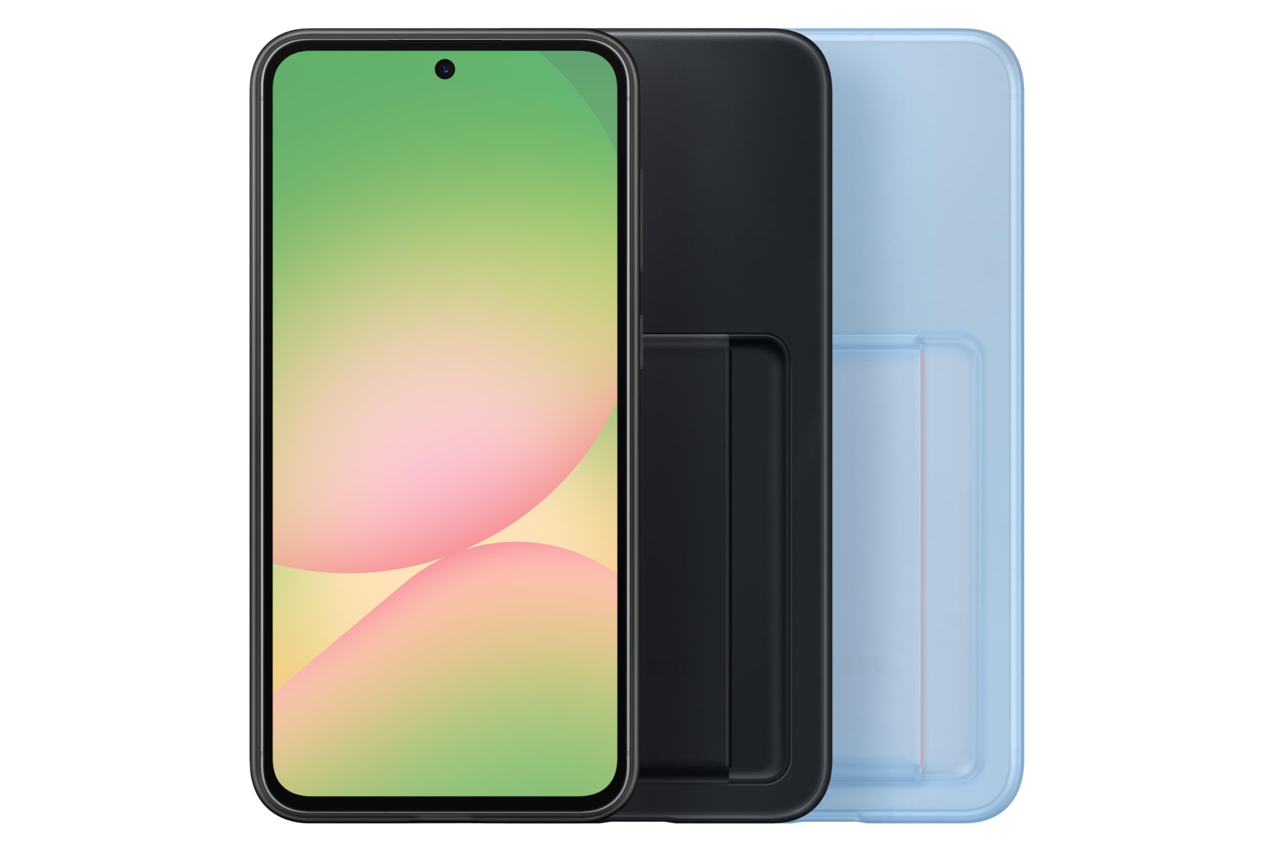 SAMSUNG Etui na karty z przegródkami na karty do Galaxy A56, czarne