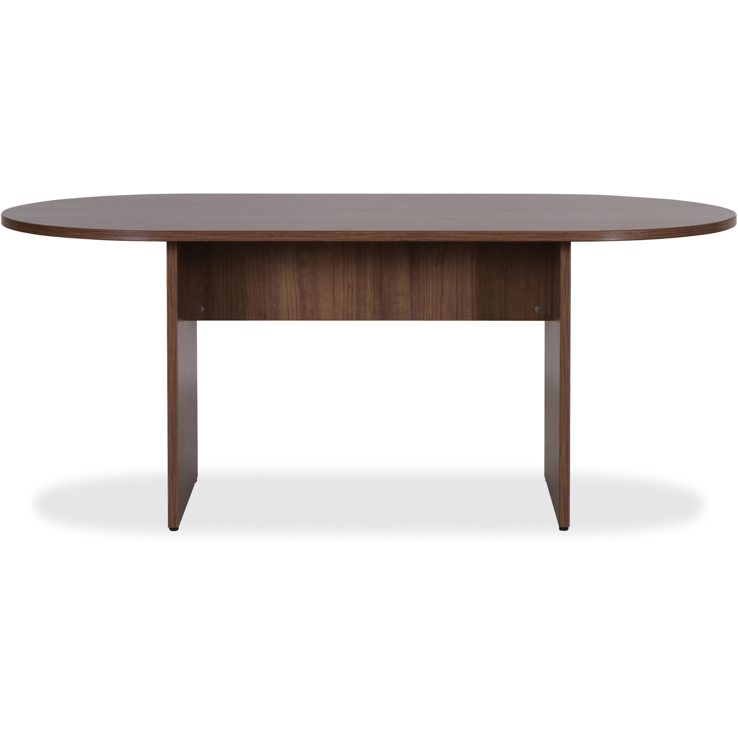 Amazon.com: Lorell, LLR69988, Essentials Walnut Laminate Oval