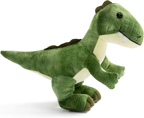 Miniatura 7 de HollyHOME Peluche T-Rex dinosaurio bebé de peluche juguete niños regalo verde 10"