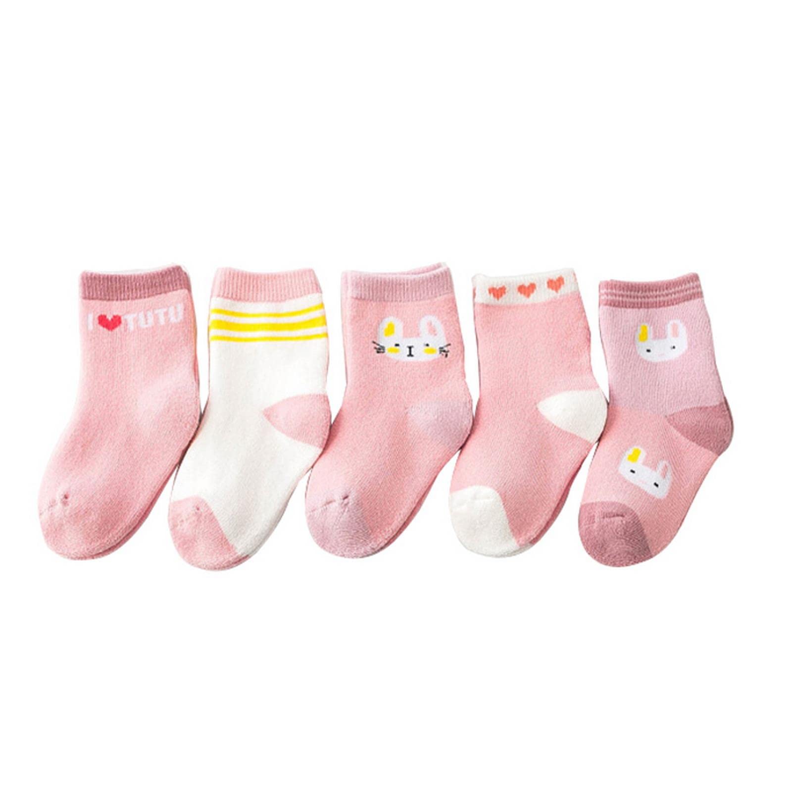 Calcetines 5 Pares/Lote Gruesos Calcetines para Niños De Algodón De Algodón De Invierno para Niños Calcetines para Niños Chicas Calcetines Termales