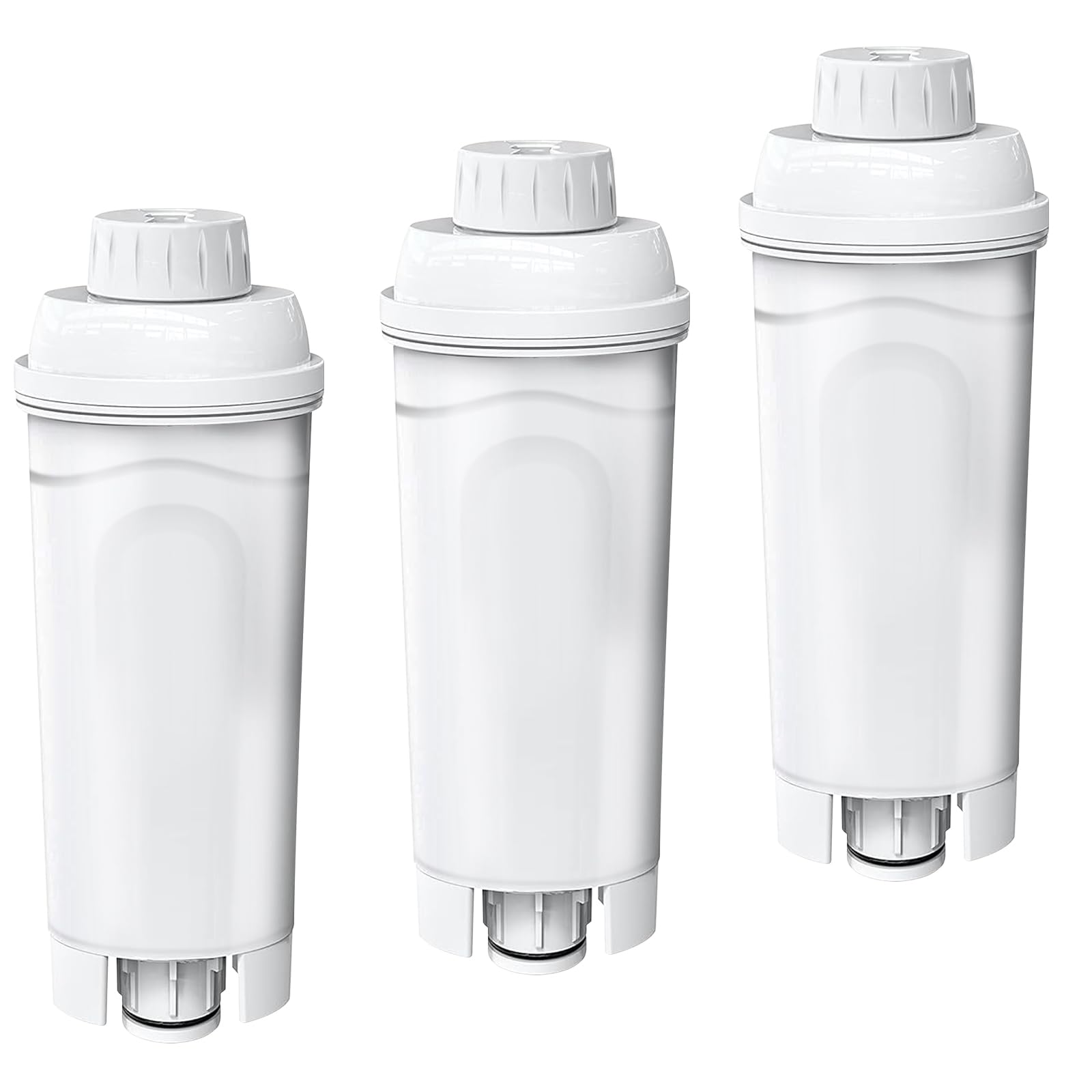 filter replacement 3-Pack Compatible with DeLonghi Filter DLSC002 Water Filter Cartridges Activated Carbon Softener Compatible with ECAM ESAM