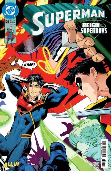 Superman (6th Series) #37A VF/NM ; DC comic book | 879 Reign of the Superboys All In
