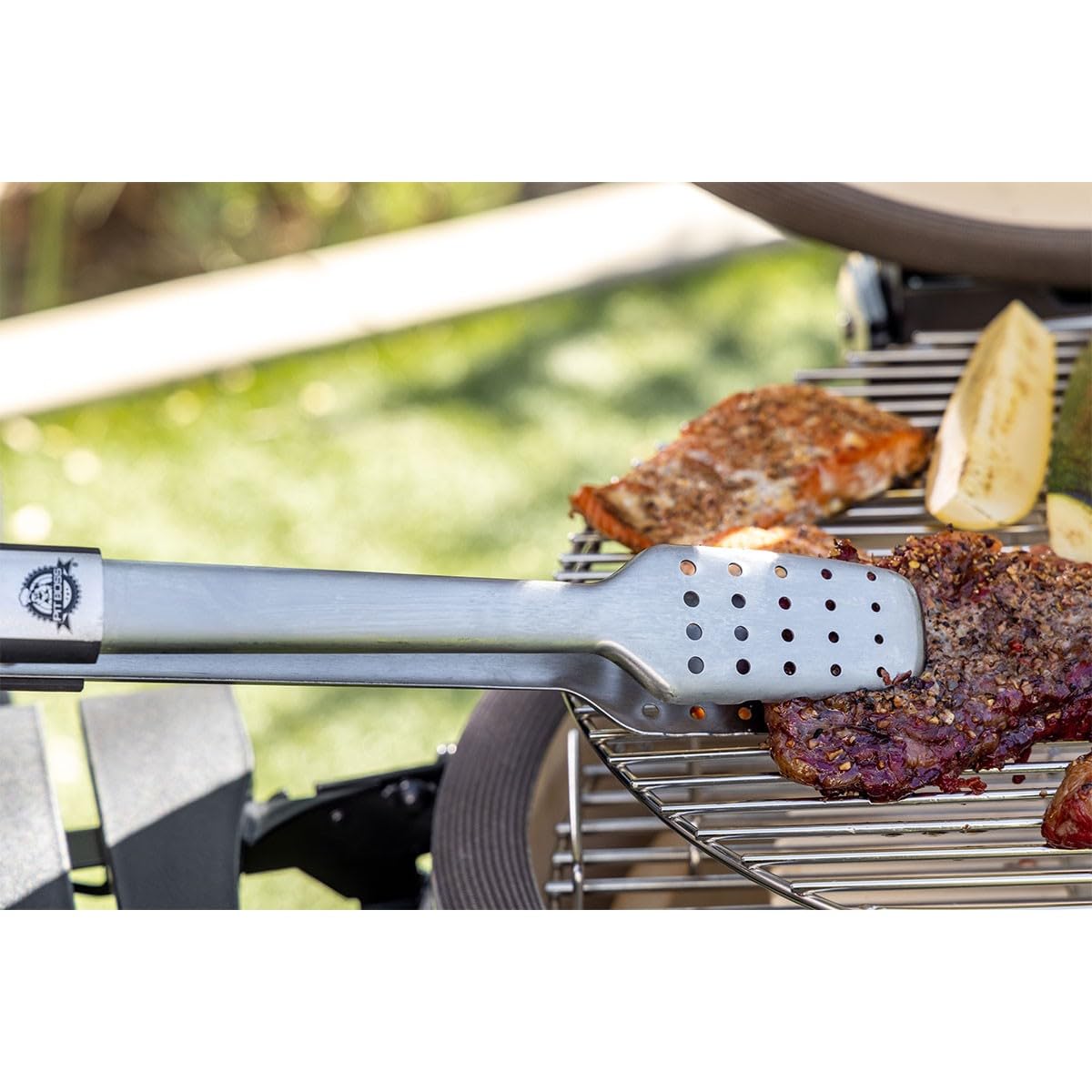 INTEC - Barbecue a Carbone Kamado in Ceramica Verde Ø 56cm 22 Pollici - Griglia da Esterno 122.1 x 69.6 x 117.4cm