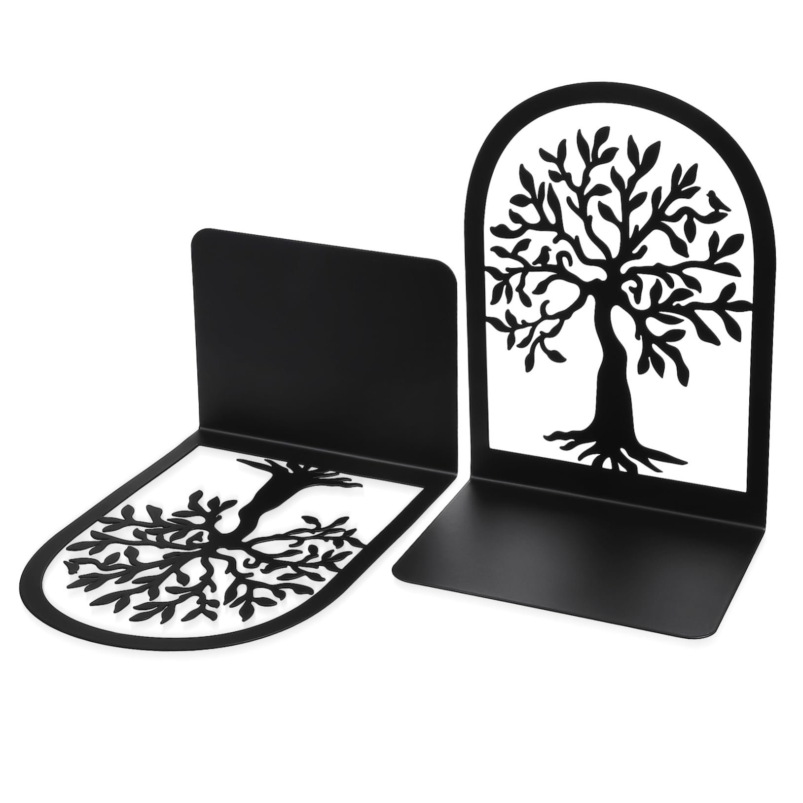 NUOBESTY 10piezas Soporte Decorativo De Metal para Sujeta Antideslizante Organizador De Estantería De Diseño De Sombra De Árbol