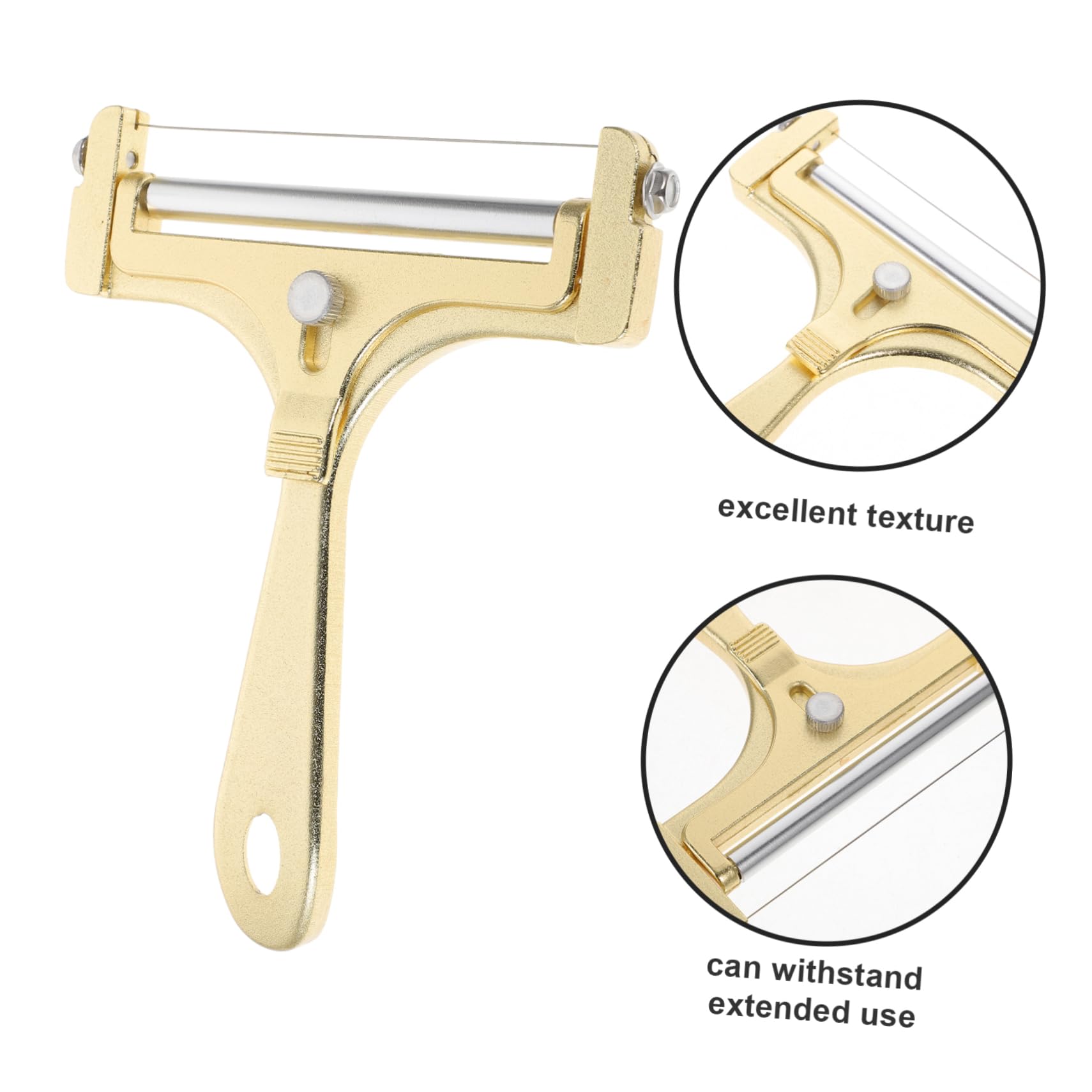 FUNOMOCYA 1 Set Adjustable Cheese and Butter Slicer Ergonomic Kitchen Cutting Tool for Slices Design for Entertaining and Everyday Use