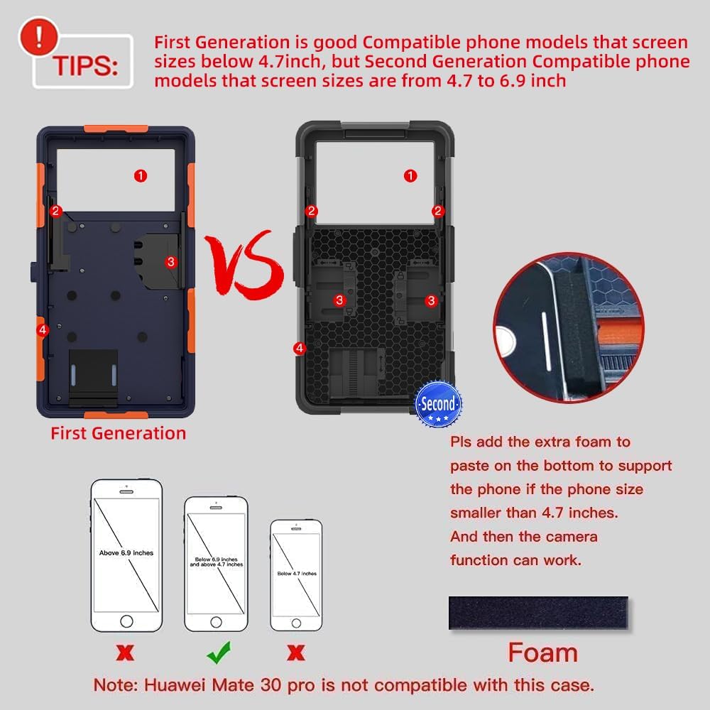 Nisso 2025 Underwater Diving Waterproof Phone Case for iPhone 17/16/15/14/13/12/11 Pro Max/XR/XS/X Galaxy S24/S23/S22/S21 Universal Waterproof Case for Snorkeling Photo Video (Blue)