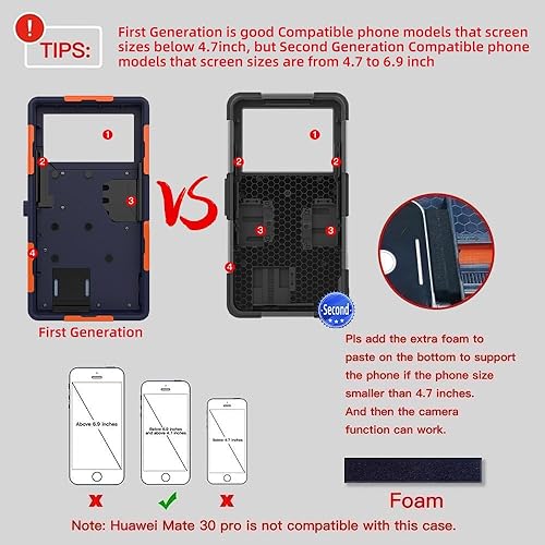 Miniatura 7 de Funda profesional impermeable para iPhone 131211 Pro Max Mini XrXXs, Samsung Galaxy S22S21s20s10 Ultra Plus para esnórquel natación con cordón,