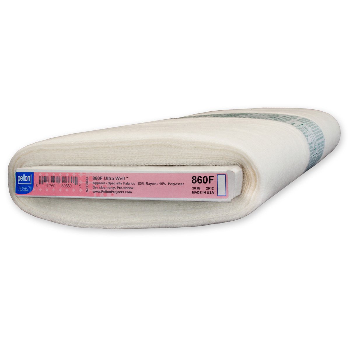 Pellon 860F Ultra Weft Fusible Interfacing Natural, Fabric by the Yard