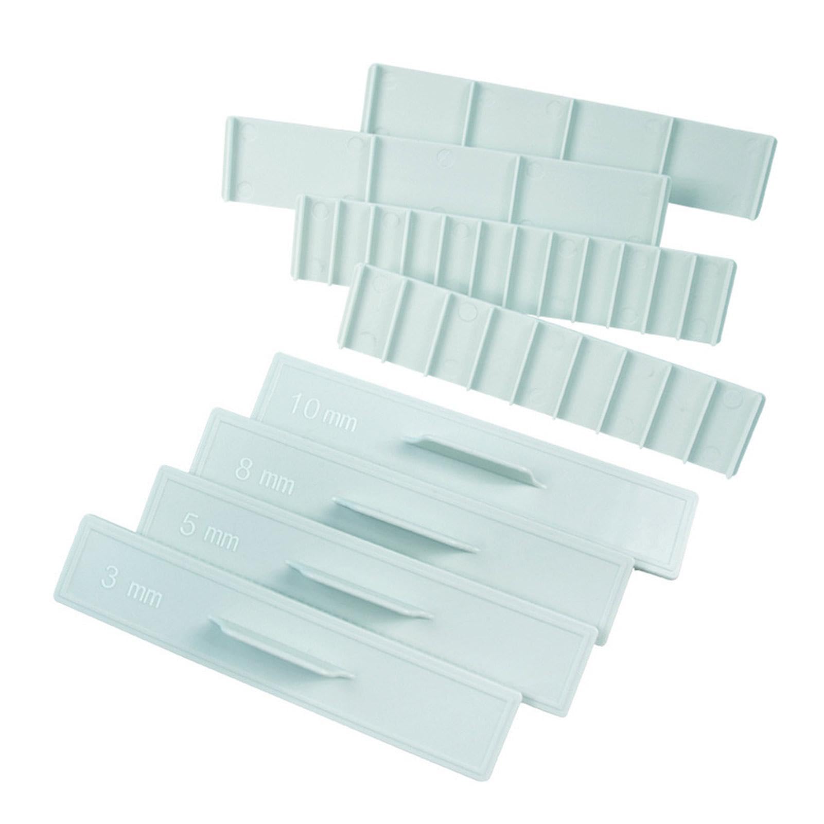 Amazon | スケール定規、ロールケーキカットツール - 8個の厚さ