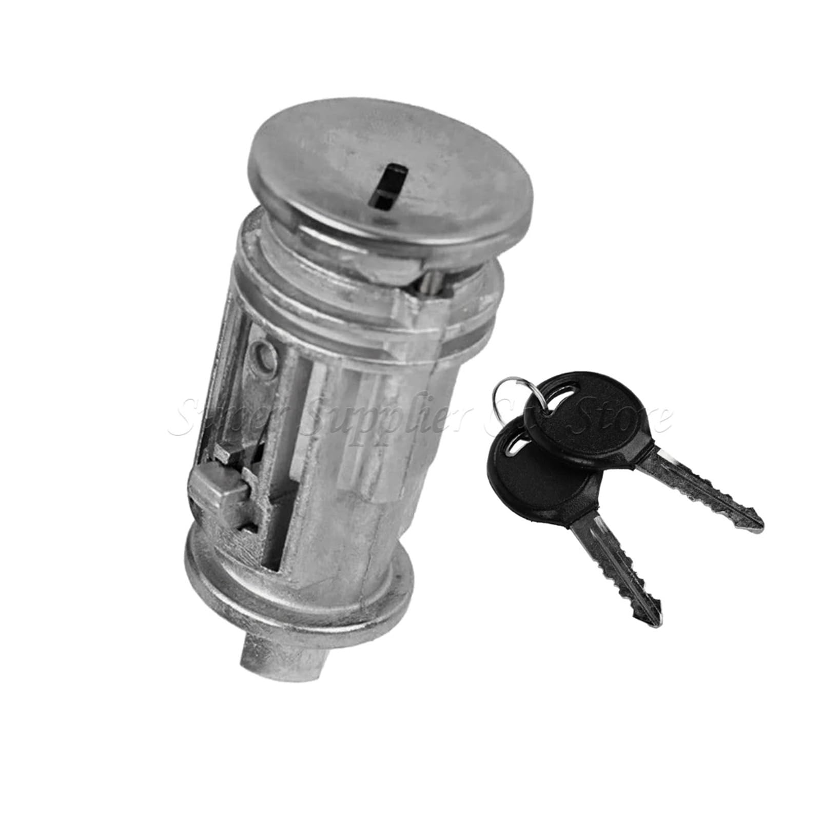 Convient for Dodge Caravan for Jeep Cherokee for Plymouth for Chrysler Voyager, interrupteur de cylindre de verrouillage d'allumage, clés 5003843AA 5003843AB