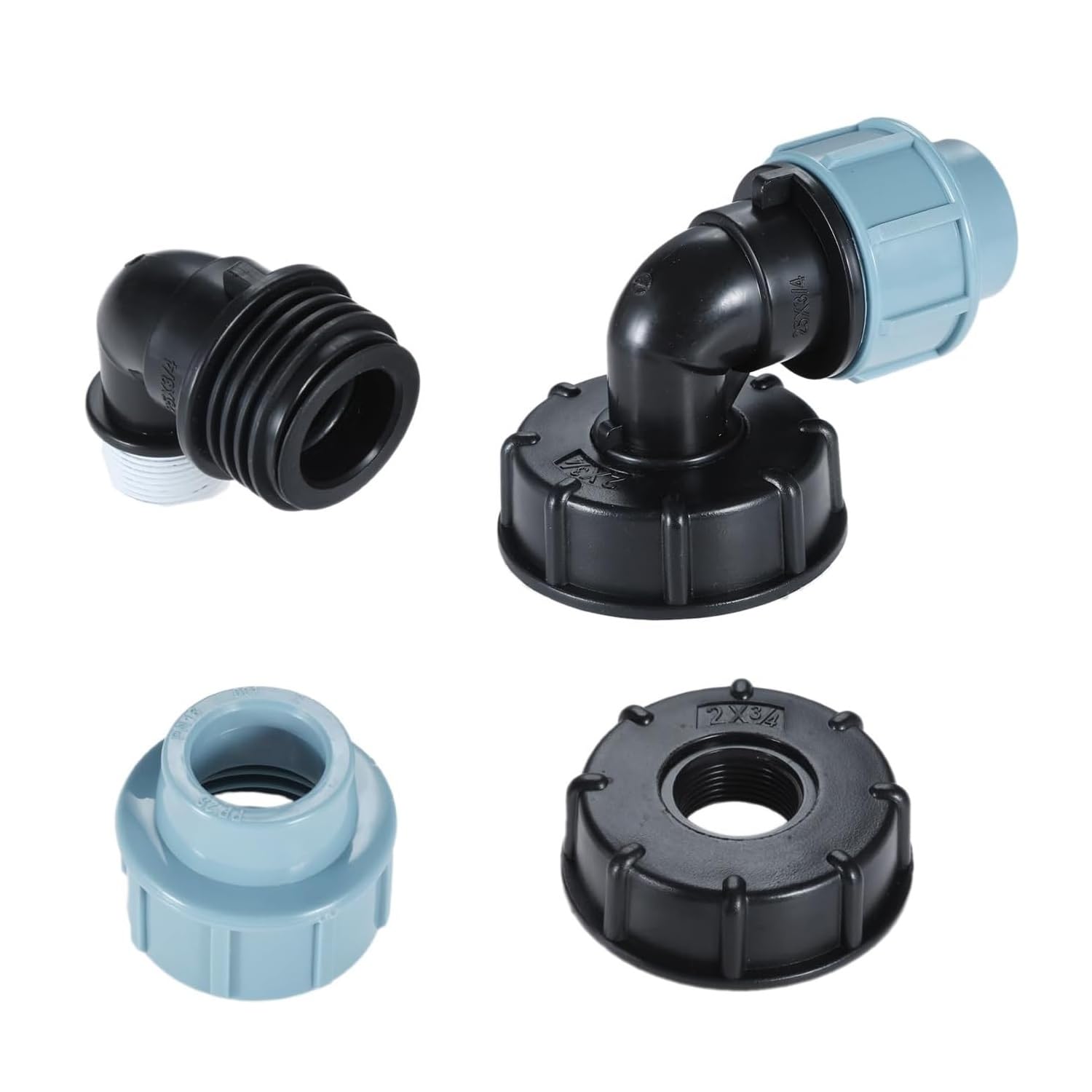 MiJunHD IBC Water Tank Pipe Elbow Outlet 32mm Joints Garden Water Connectors Tank Adapter For Tank Elbow Outlet Watering Irrigation Adapter Tool - Image 4