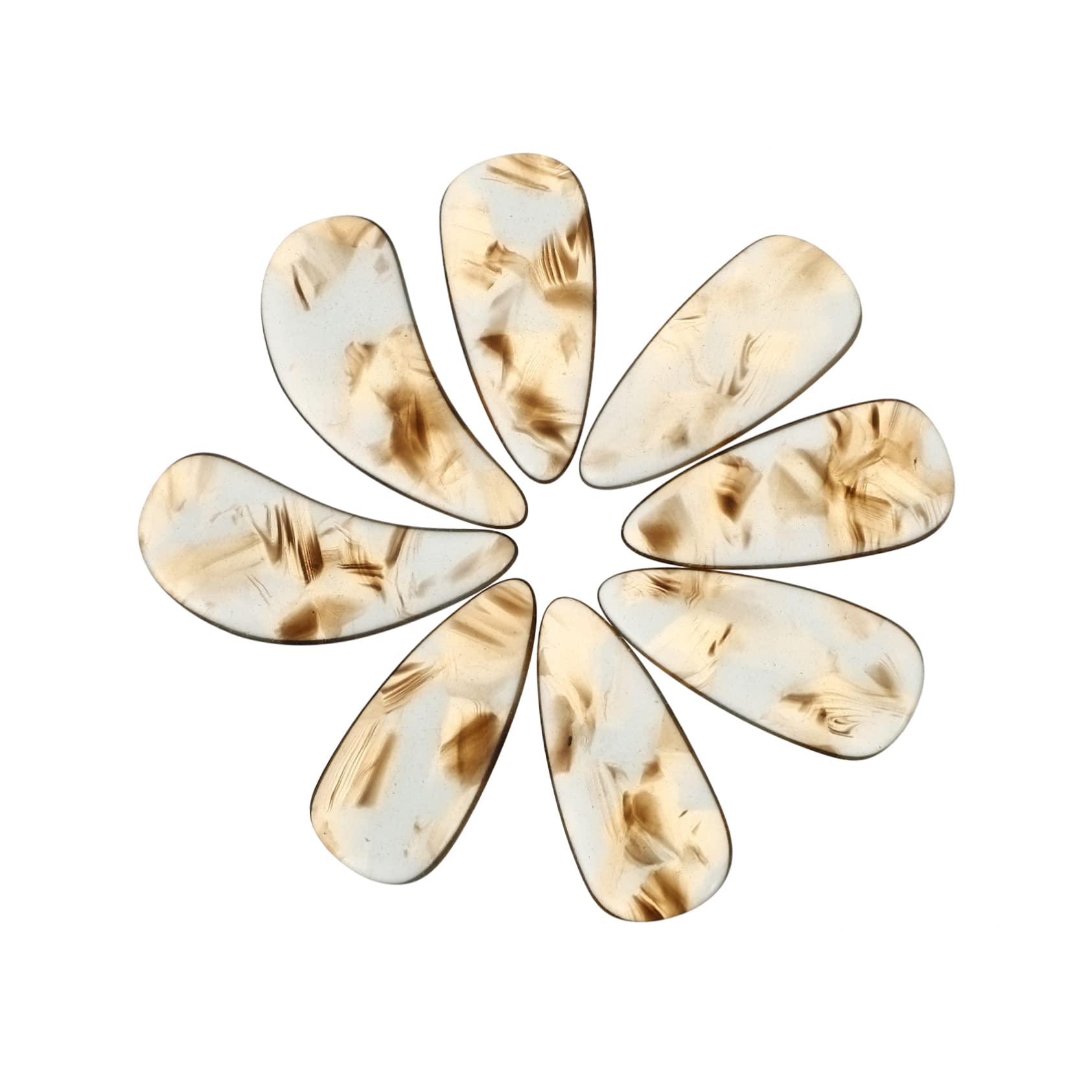 FAVOMOTO Guzheng Finger Picks 8pcs Guzheng Practice Nails Fake Nails Finger Protectors for Adults