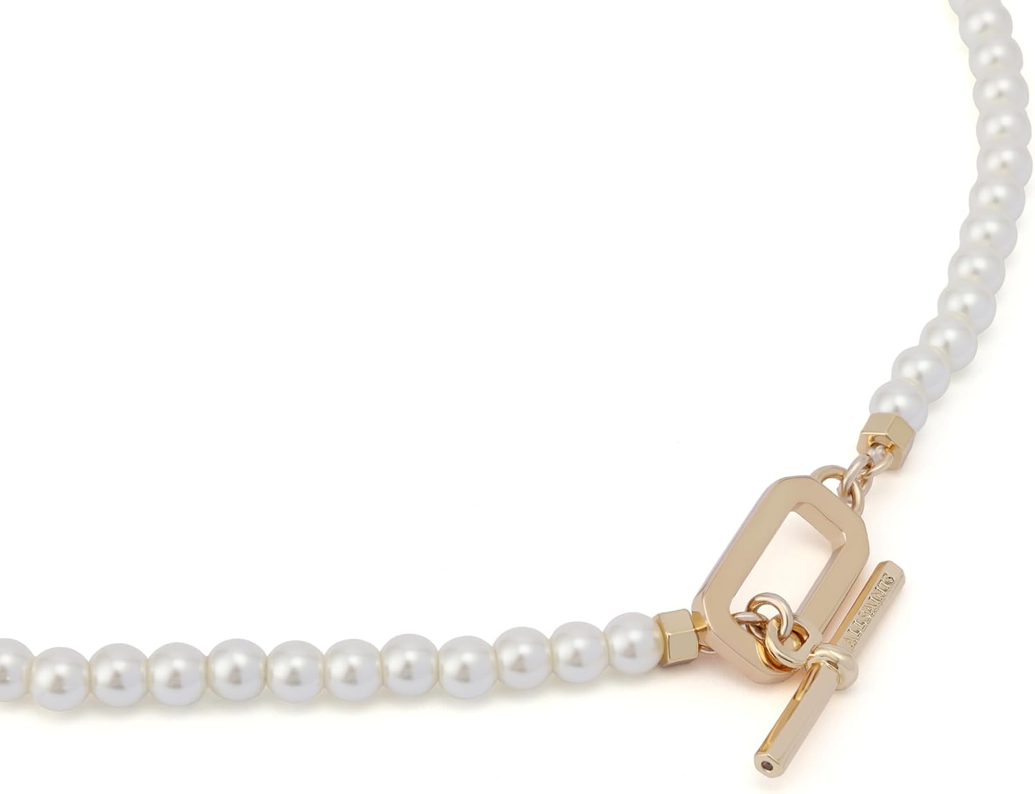 AllSaints Jewelry Women's Pearl Y Necklace