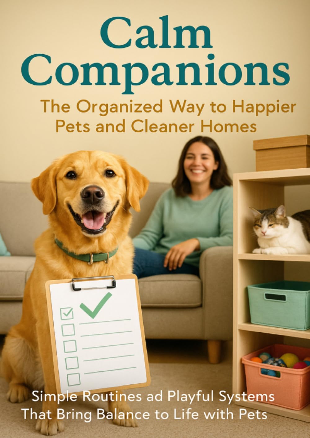 Calm Companions: The Organized Way to Happier Pets and Cleaner Homes: Simple Routines and Playful Systems That Bring Balance to Life with Pets