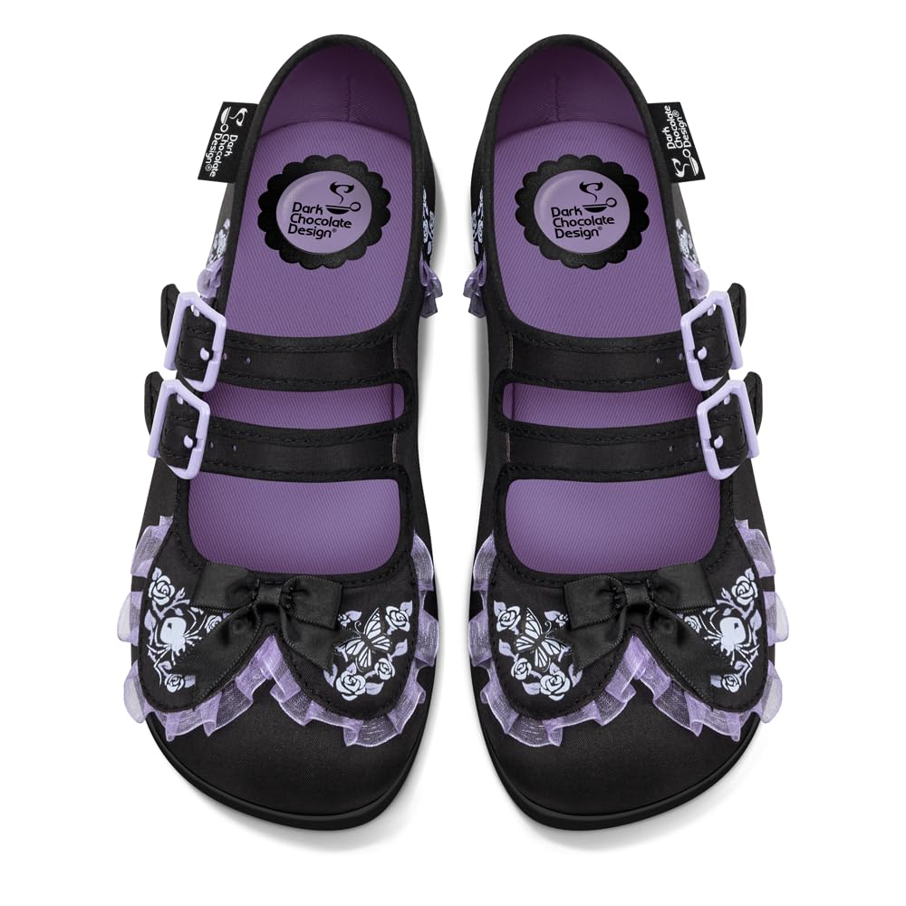 Hot Chocolate Design Chocolaticas Funky Canvas Women's Mary Jane Flat Shoes — view 61