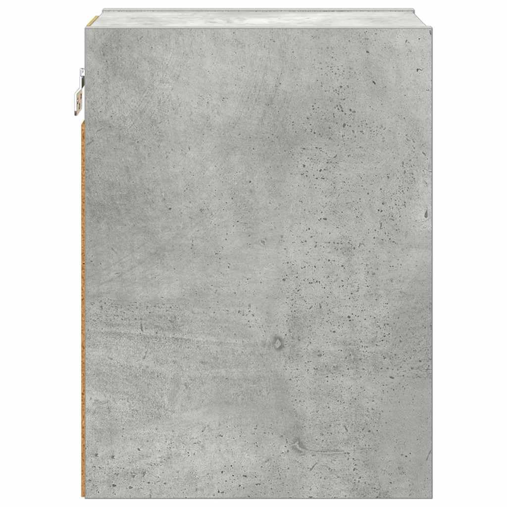 Hängeschrank Beton Grau 20 x 29,5 x 40 cm Holzwerkstoff modernes Design vielseitige Aufbewahrung langlebig für Küche, Esszimmer, Vorratsschrank, Organizer, Stauraum