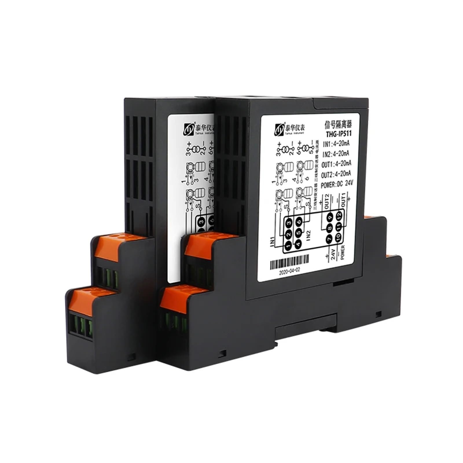 Isolateur de signal 4-20 mA THG résout les erreurs de mesure de tension 0-5V