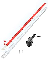 Vista 8 de phonar Lámparas LED de iluminación debajo del gabinete de 48 pulgadas para cocina y armario, luz LED para mostrador con enchufe, iluminación LED