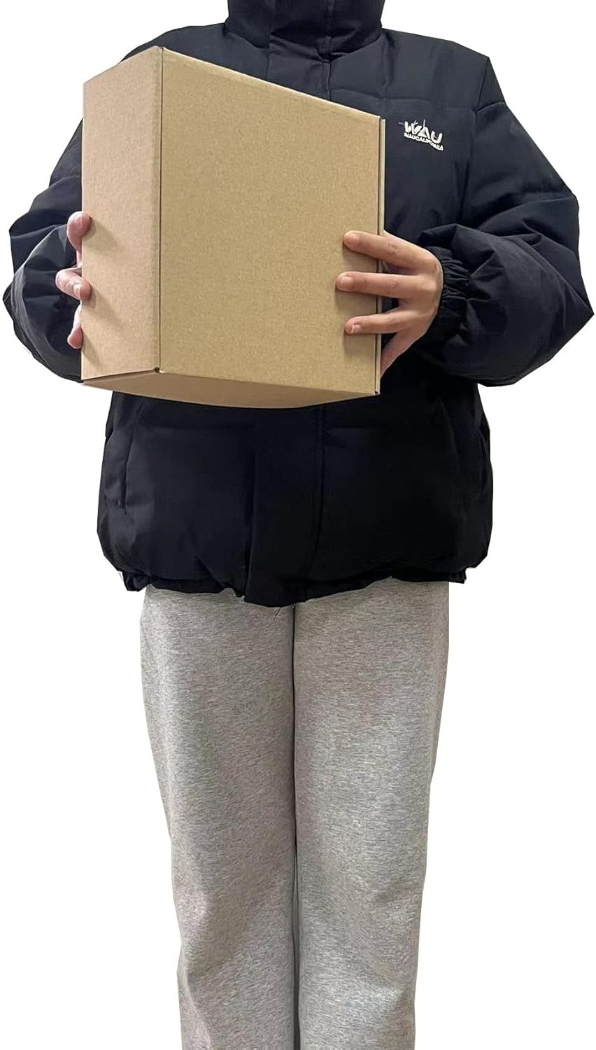 Shipping Boxes 9x9x4 inch Pack of 20，Livejun Brown Corrugated Cardboard Box Mailer Boxes for Packaging Small Business Shipping