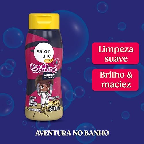 Miniatura 5 de Linha Tratamento (#ToDeCachinho) Salon Line - Champú para niños Limpeza Incrivel! 10.1 fl oz - (Salon Line Treatment (#IHaveCurlsJr) Collection -