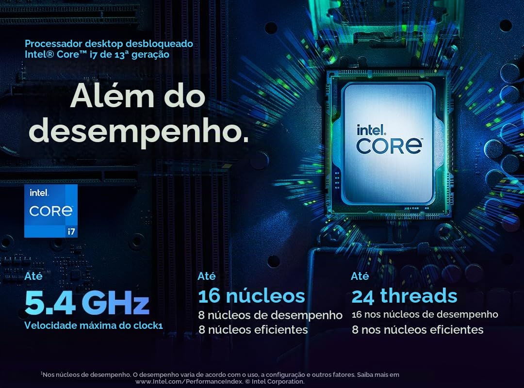 Processador Intel Core i7-13700 Box (LGA 1700/16 Cores(8