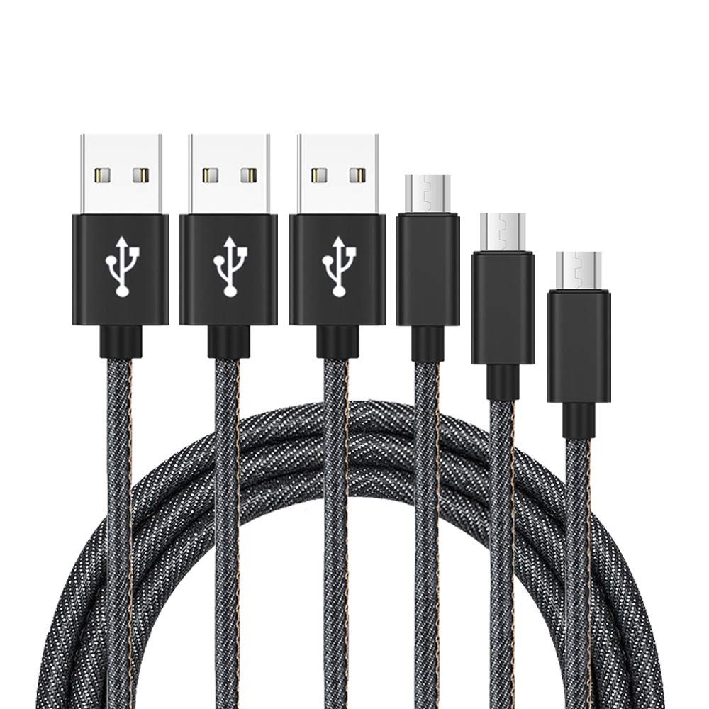 Amazon | Micro USBケーブル【3本セット 0.25m+1m+2m】マイクロ