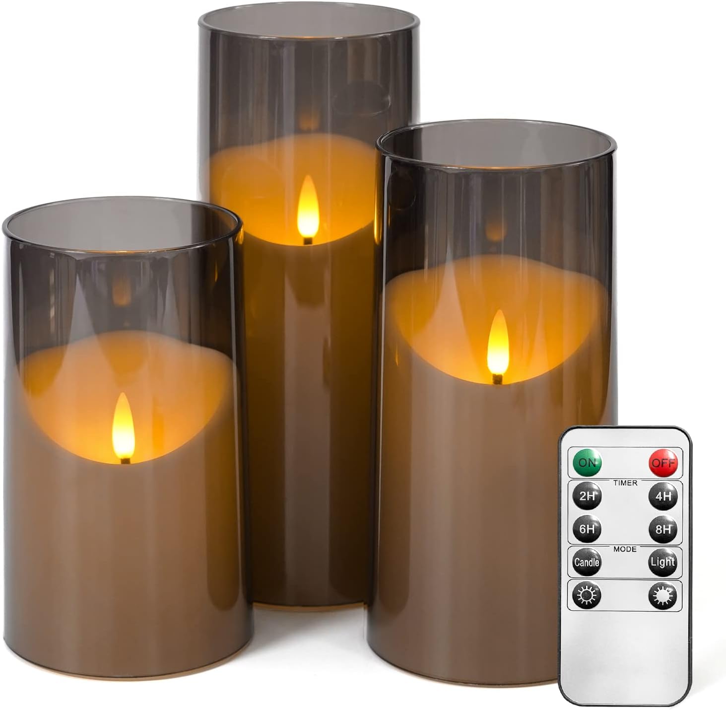 Eebuss Flameless Candles with Remote Control, LED Candles