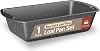 Nonstick Loaf Pan Set Pack of 1, Carbon Steel 11 Large Baking Bread Pan, Oven Safe Up to 450°F, PFOA, PFOS, PTFE Free, Space Saving Stackable Design, Stain Resistant, Dishwasher Friendly, Gray Marble