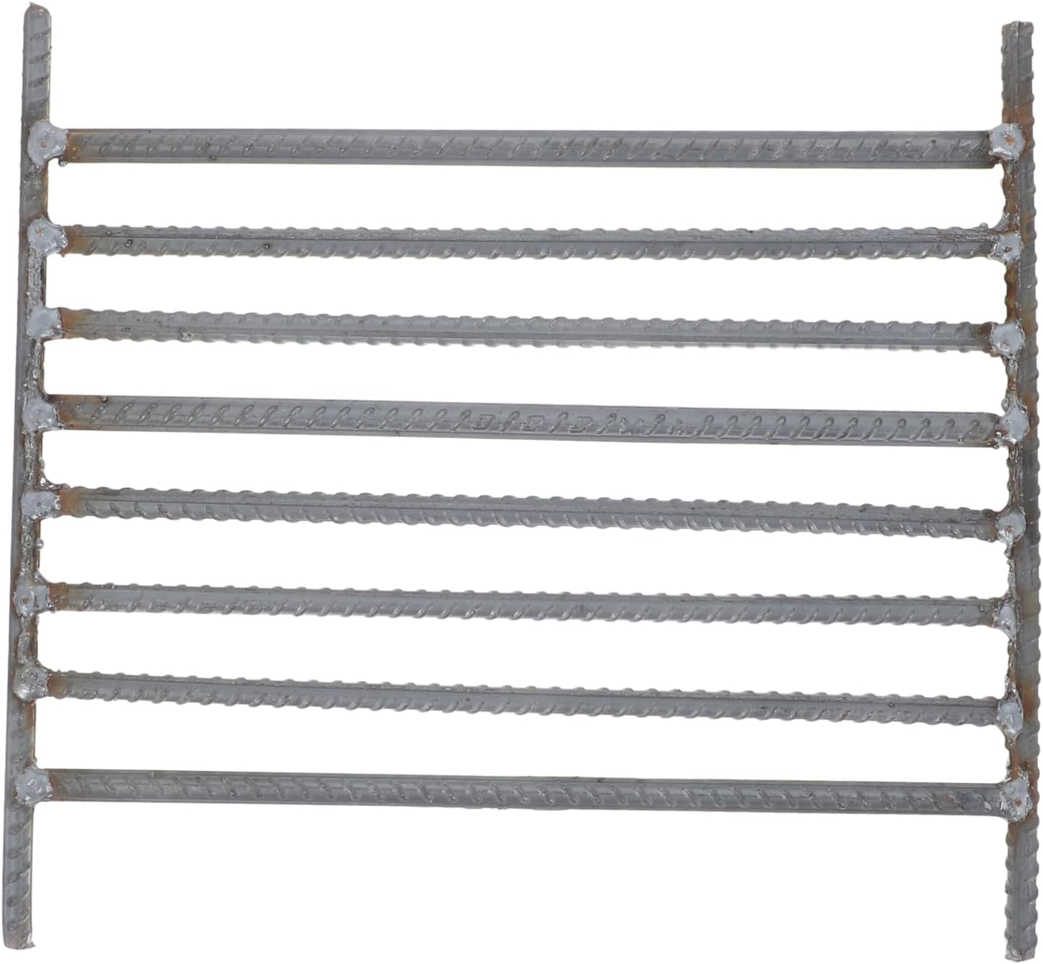 Fireplace Cooking Grate Heat Resistant Firewood Rack Indoor Steel Bar Rack Wood Stove Grate BBQ Accessories