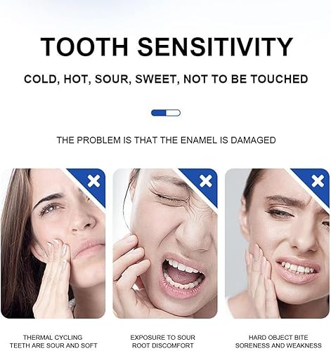 Miniatura 6 de Pasta de dientes hidroxiapatita 7.5% para protección del esmalte, fórmula sin flúor con menta suave, para dientes sensibles, protección diaria,