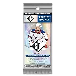 NHL Upper Deck 2020-21 SP Hockey Trading Card HANGER Box [3 Packs]