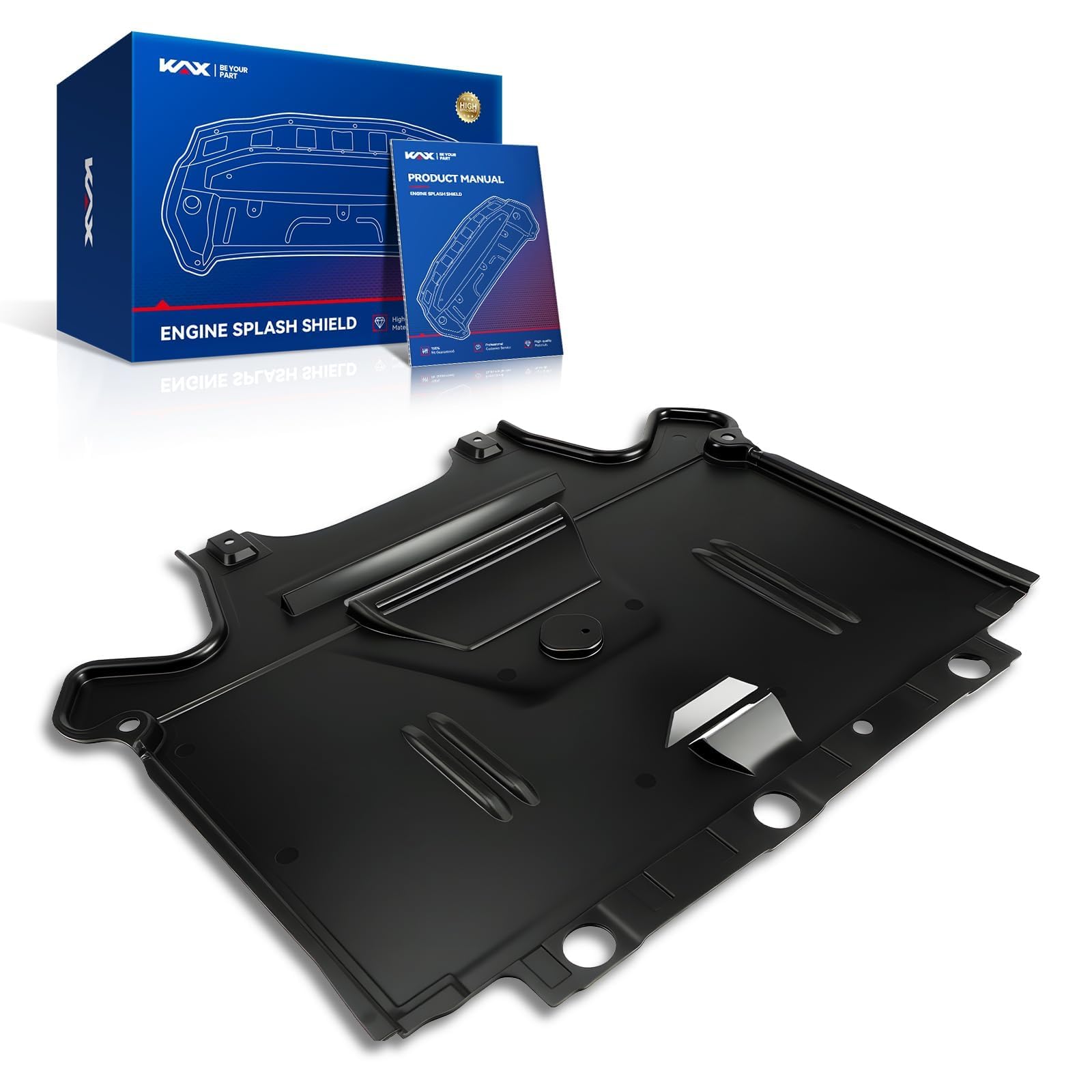 KAX Engine Splash Shield fit for 2011-2017 Audi Q5 2.0T, 1Pc