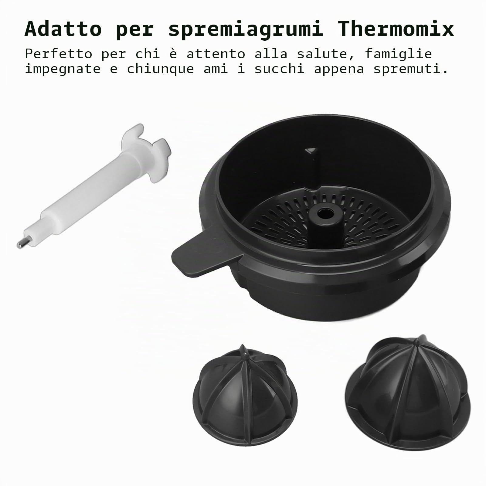 Spremiagrumi Orange Press Colino per Abs per Accessori Bimby Cestello per Spremitura per Kit Parti di Ricambio