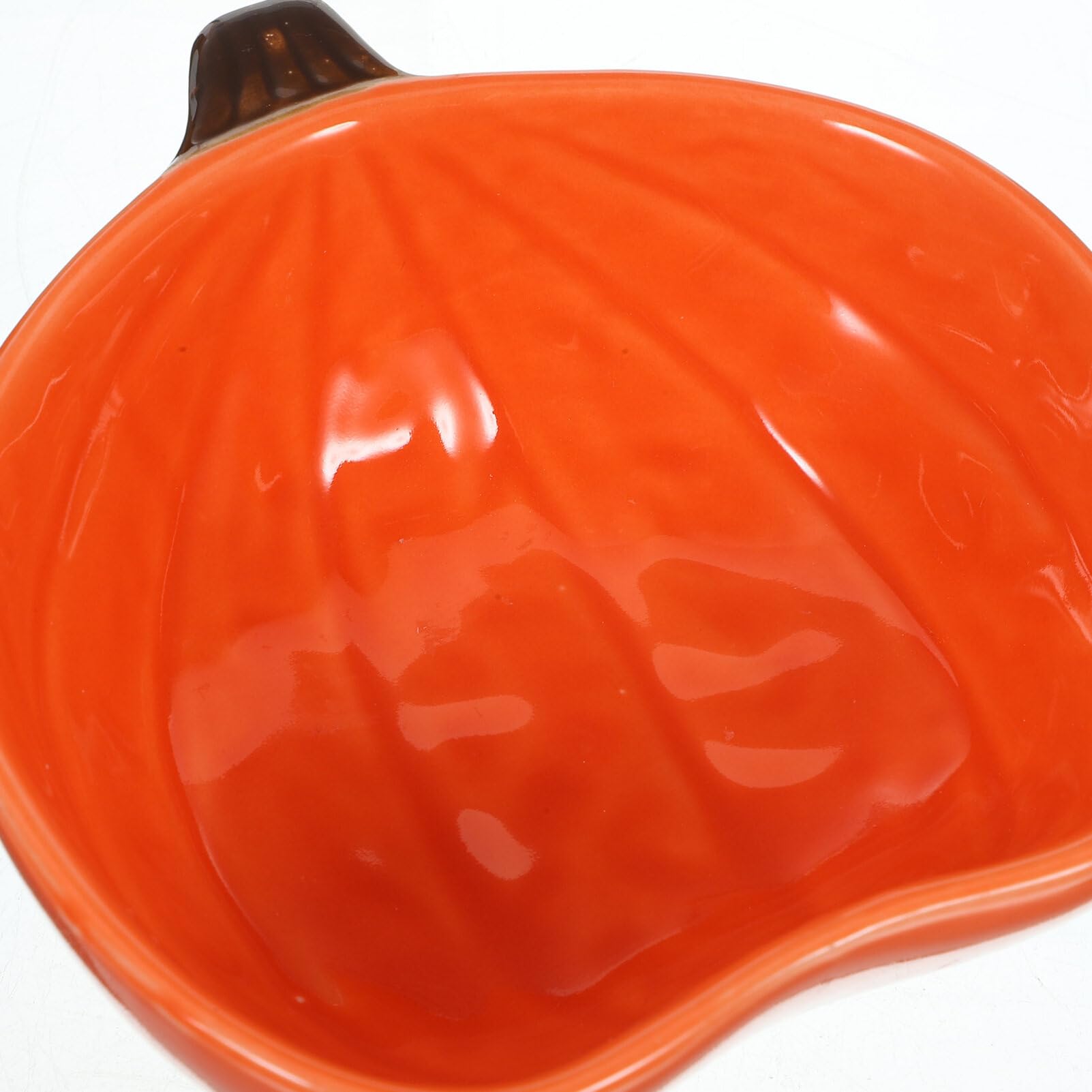 Kichvoe 4pezzi Ciotolper Criceti Ceramica Forma Di Zucca Ciotolper Animali Domestici Per Cibo Per Criceti Porcellini e Piccoli Animali