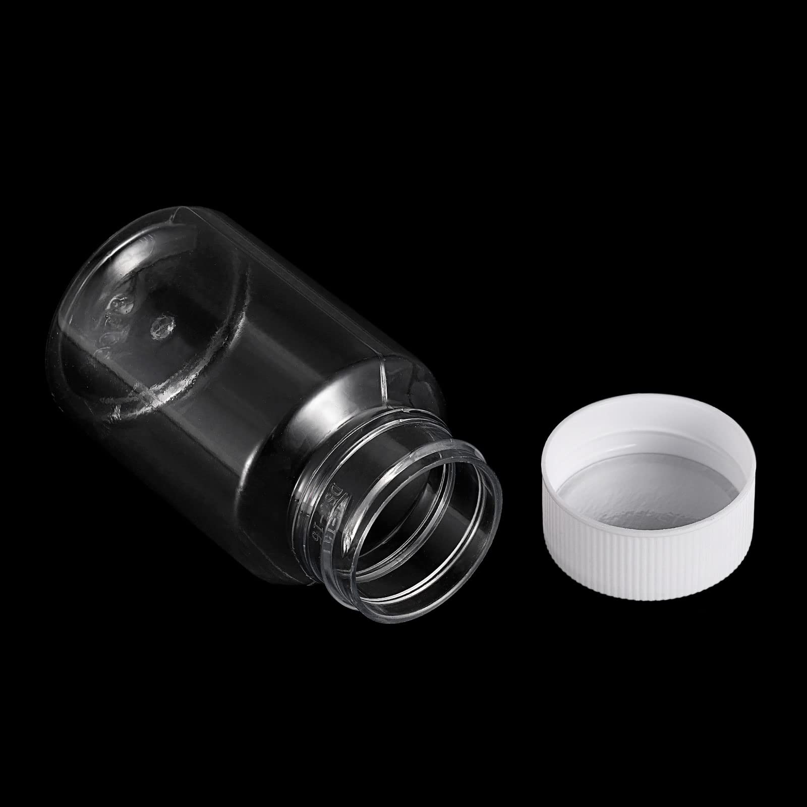 Reagenzflaschen HDPE 500 Ml – 4 Stück, Schmale Öffnung, Auslaufsicher Mit Innenring-Verschluss, Für Labore & DIY-Projekte